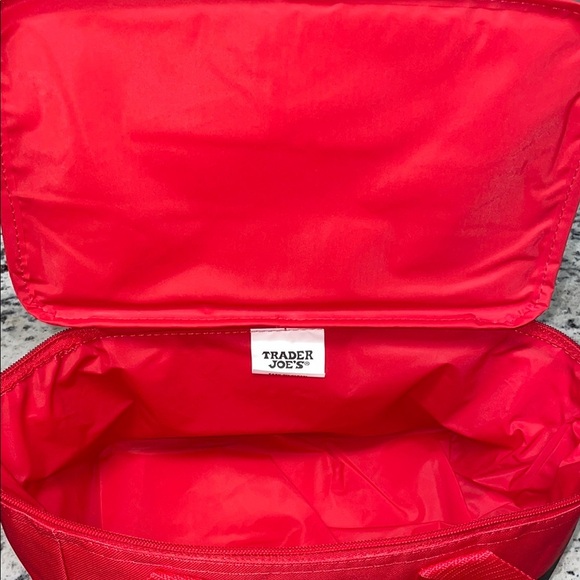 Trader Joe's Mini Red Insulated Bag - Picture 5 of 5